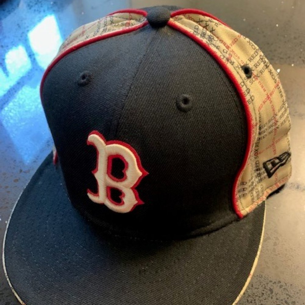 Boston Red Sox New Era 59FIFTY Fitted Hat Size 7 5/8 or 60.6cm